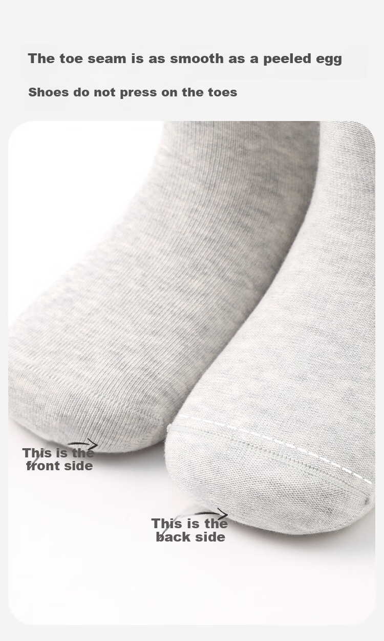 Jiusuiban Kids Knee-High Socks Girls Sports Cycling High Tube Socks School Style Versatile Simple Antibacterial Breathable Long Cotton Socks 9