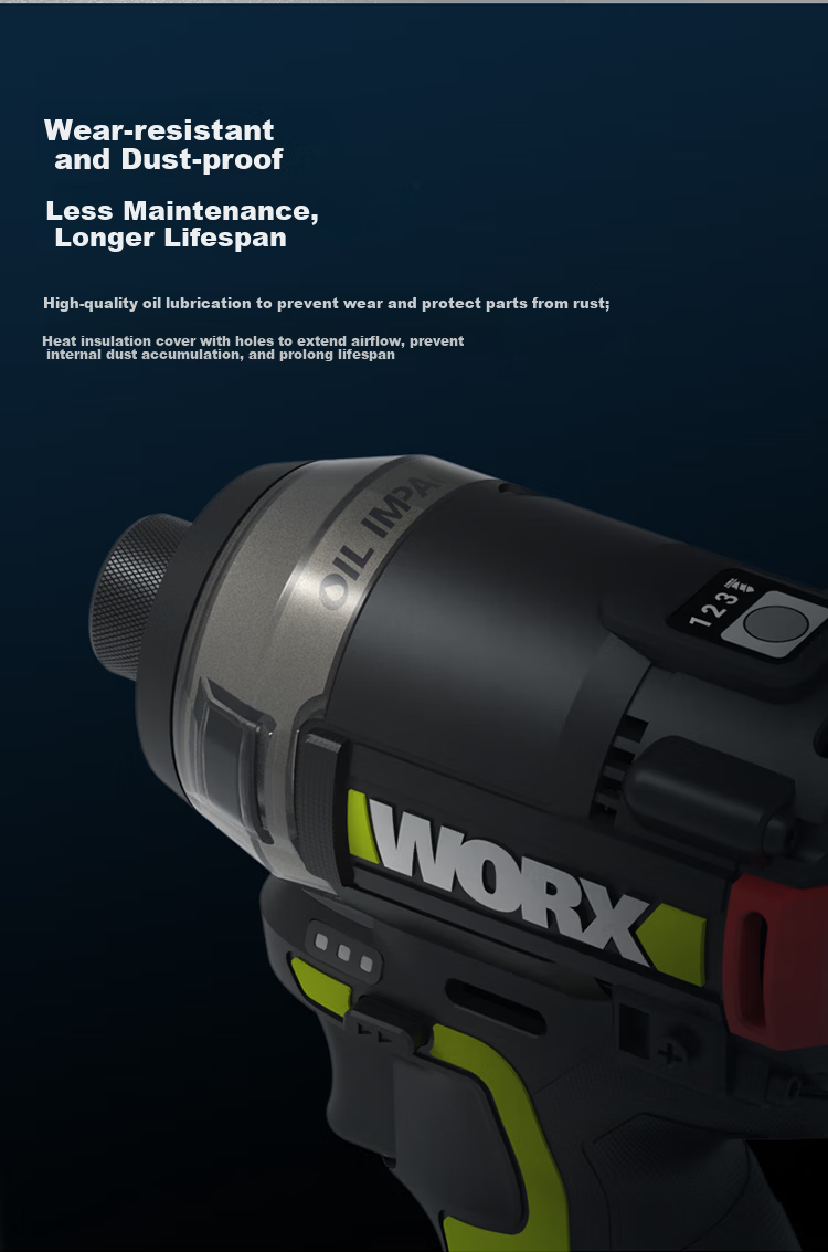 WORX 12V Hydraulic Screwdriver WU138 (2.5AH Dual Battery) Brushless Impact Driver Cordless Electric Screwdriver Drill 14
