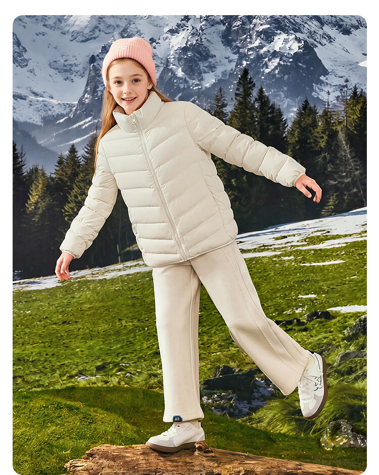 BALABALA [BalaOne] Children's Lightweight down Jacket, Boys And Girls Winter Coat 2026 Triple Protection Outerwear 31