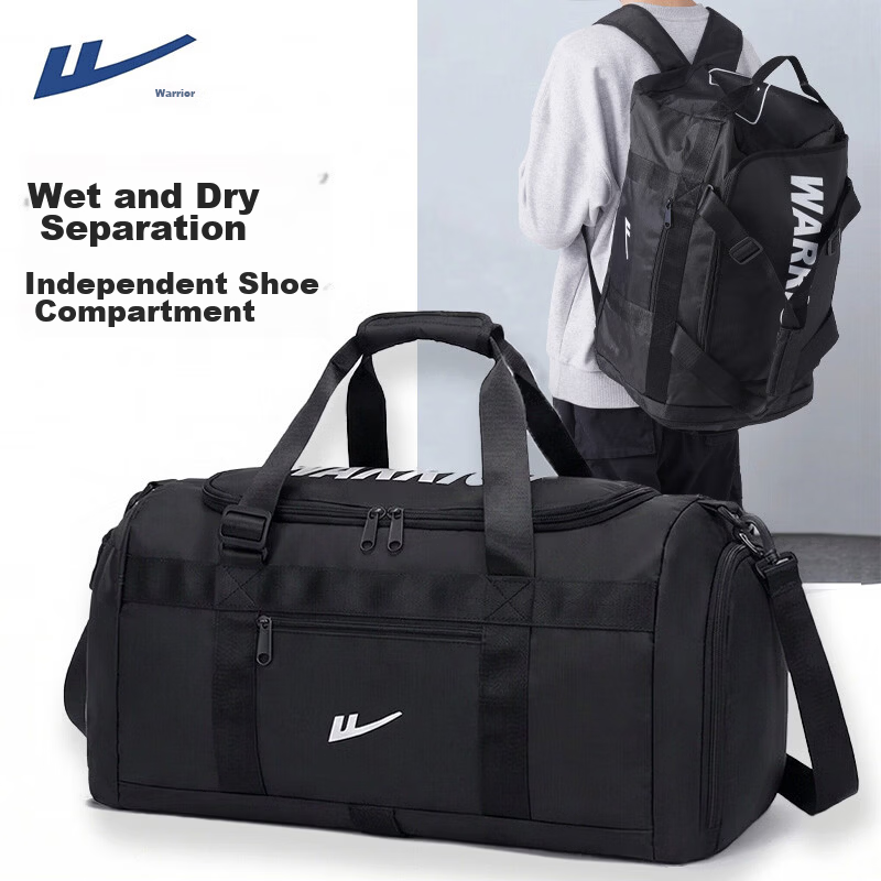 Warrior Large Capacity Travel Tote Bag Men’s Luggage Bag Portable Business Trip Carry-on Short Distance Sports Gym Bag Women’s