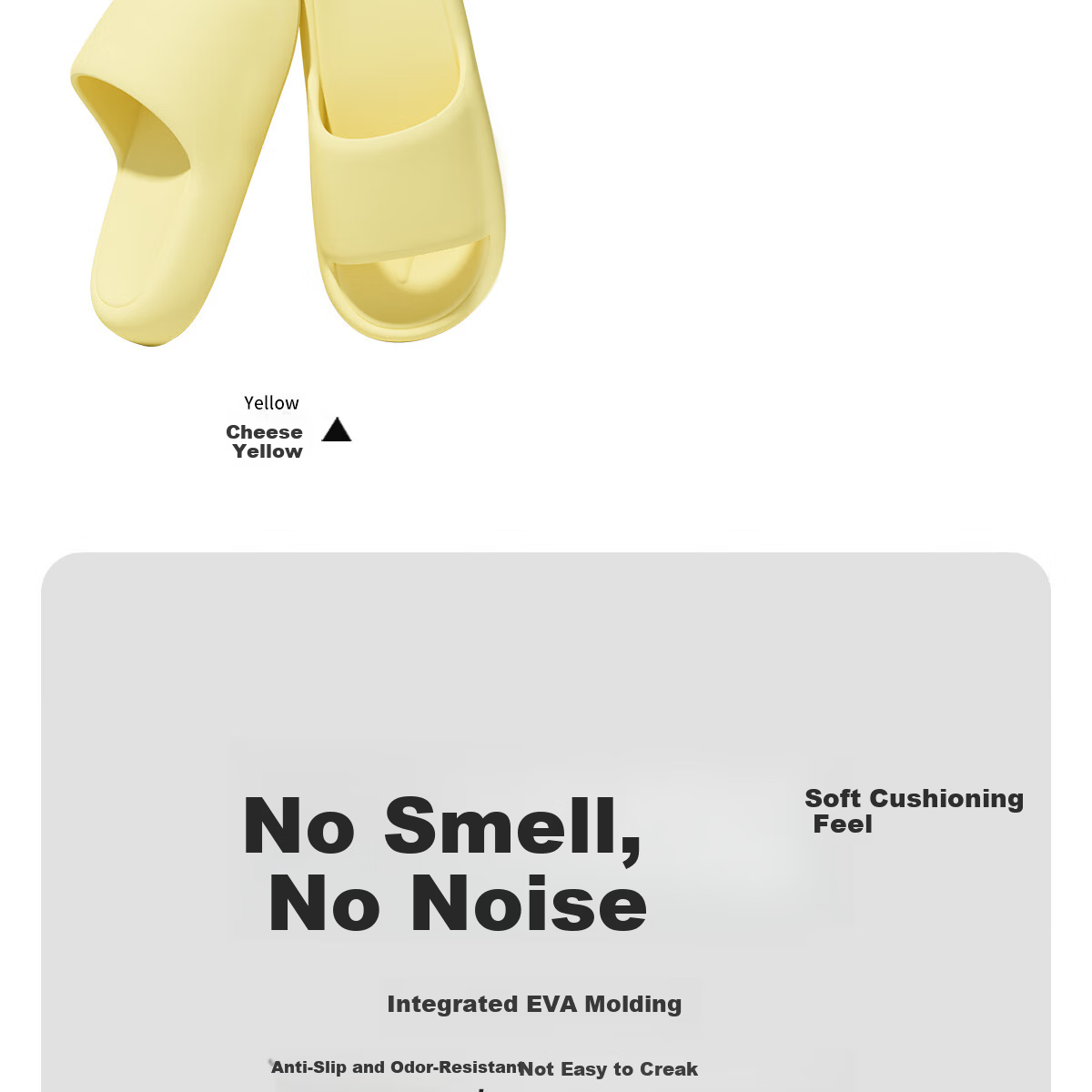 TZLDN Women's Home Slippers Indoor Bathroom Office Thick Sole Non-Slip EVA Soft Feel Casual Slides Men's 2