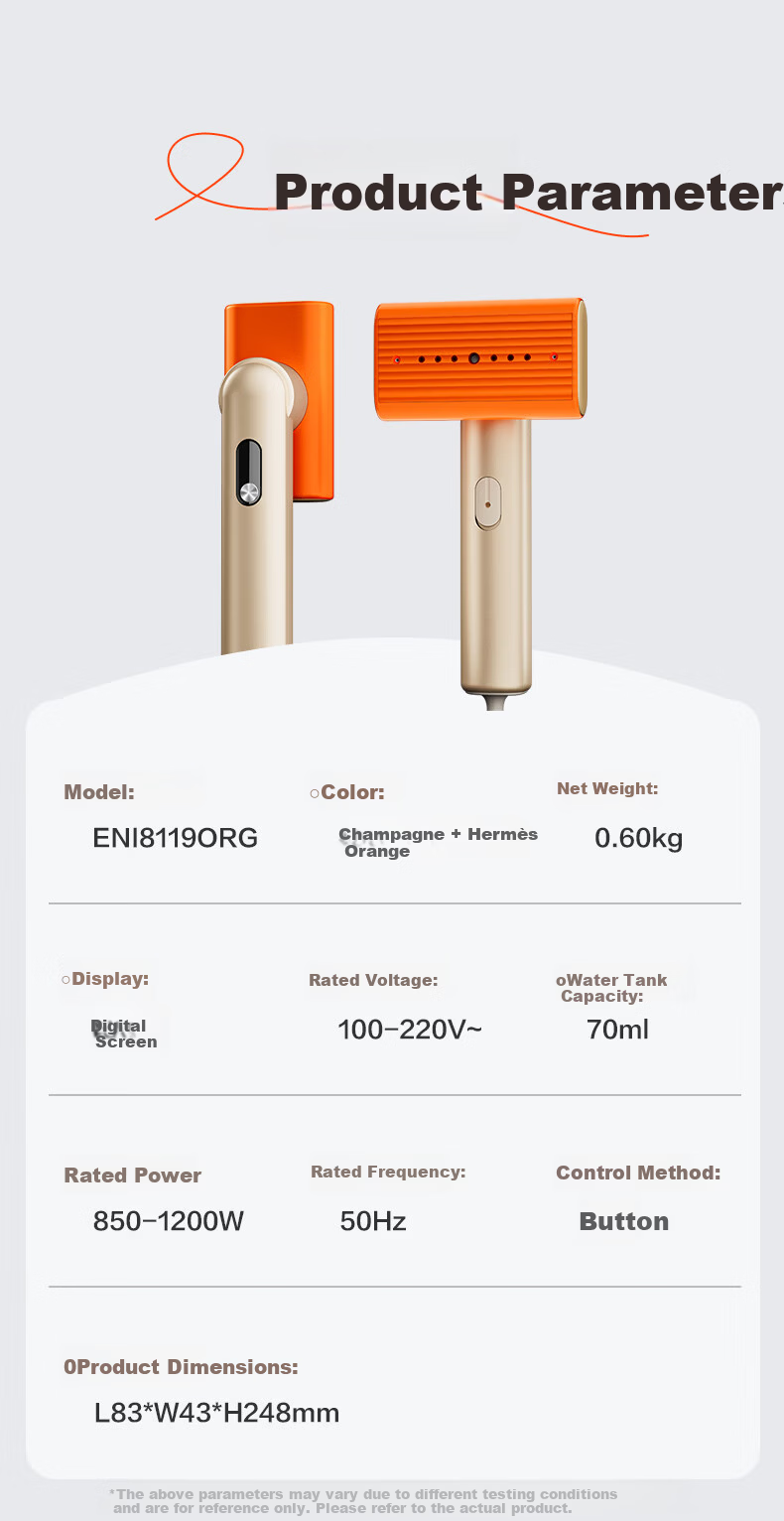 LOCK&LOCK Lucky Orange Handheld Garment Steamer Steam Iron Home Small Foldable Portable Travel Three-Layer Boost Electric Iron High Power 2026 New Model 520 Gift 27