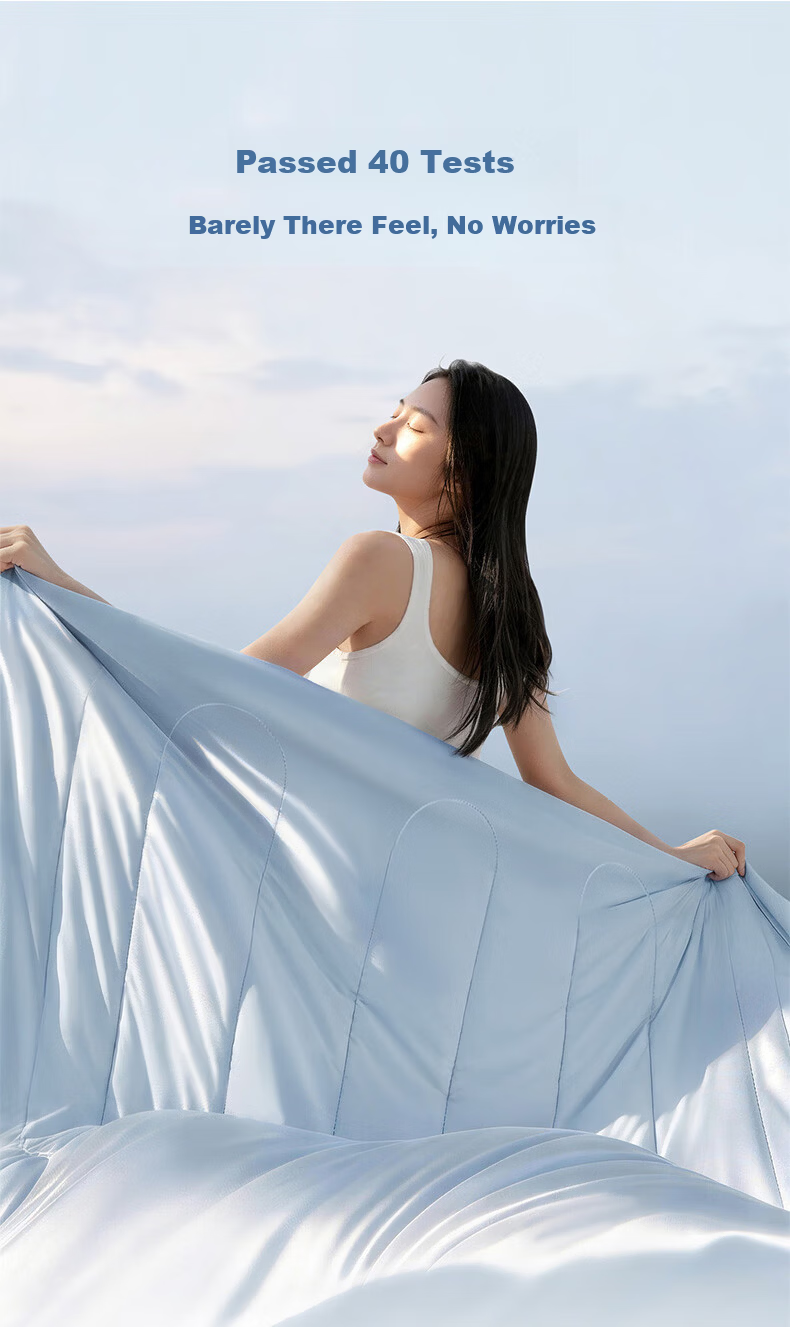 FUANNA × JDear JD.com Collaboration Mulberry Silk Quilt Pro Tencel Summer Cooling Quilt Machine Washable Air Conditioning Quilt 200×230cm 18