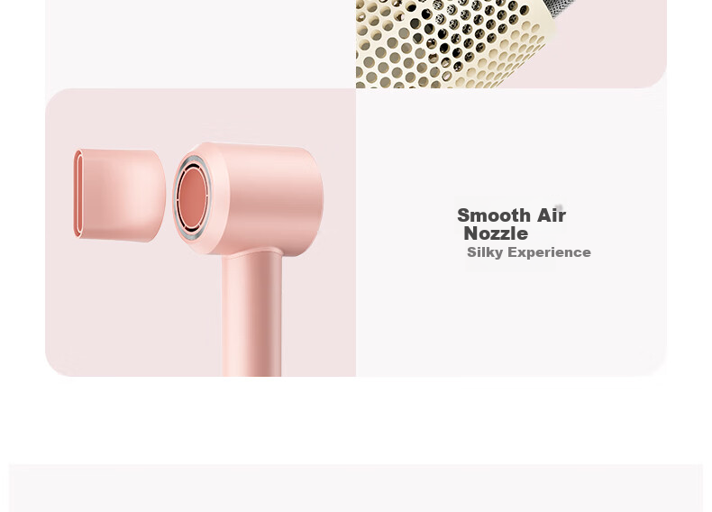 Kandao【Price Guarantee 618】Hair Dryer High-Speed Wind Large Negative Ion Hair Care Quiet Fast Drying Plasma Hair Dryer Home Use Birthday Gift for Girlfriend 22