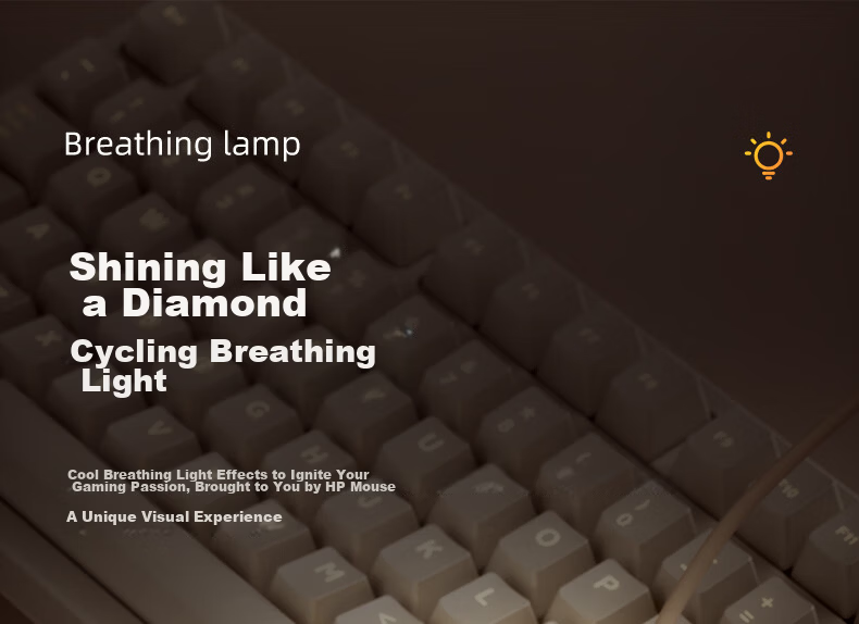 HP M220 Wired Gaming Mouse RGB Breathing Light 2400DPI Adjustable Ergonomic Mechanical Macro Programmable for Desktop Laptop PUBG LOL 12