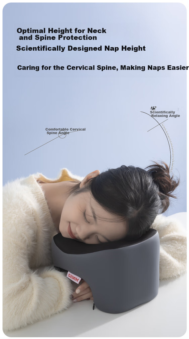 MINISO Nap Pillow Office Nap Essential U-Shaped Pillow for Elementary Students and Adults 4