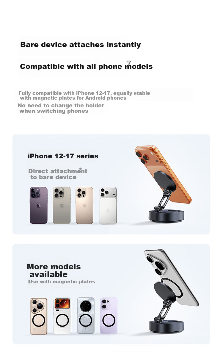 BASEUS [No Trace Vacuum Adsorption] Car Phone Holder Magnetic Dashboard Suction Cup Car Navigation 2026 New Model 24