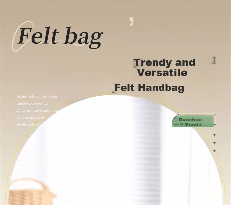 40,000 Kilometers Canvas Tote Bag Large Capacity Felt Handbag Printed Storage Felt Tote Graffiti 1
