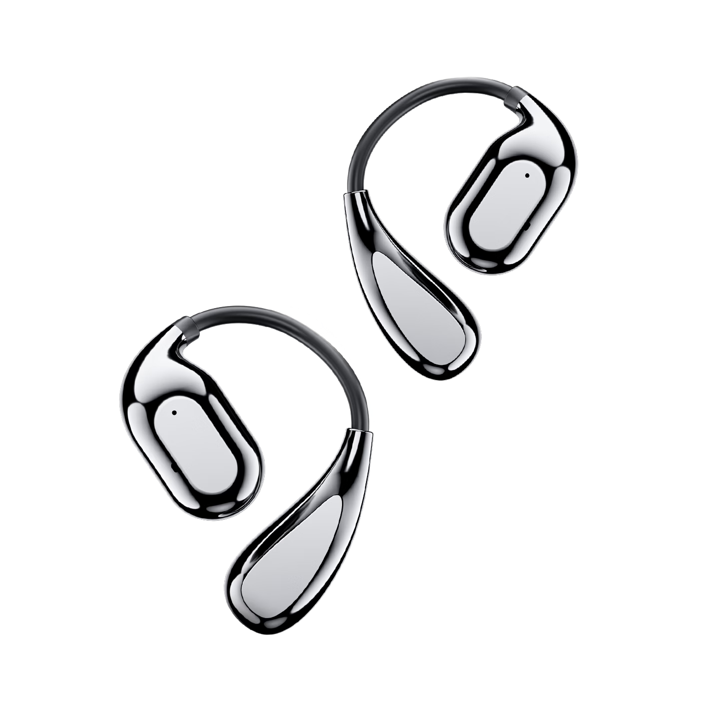Zhunhang 2026 Latest Bluetooth Earhook Wireless Open-Ear Clip-On Sports Running Call Gaming Noise-Cancelling Long Battery Life Ear Protection Headphones