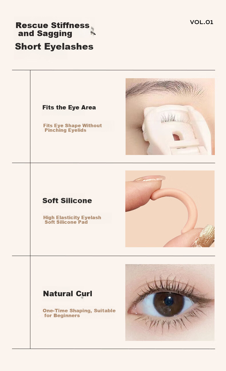 Dancing Miracle Eyelash Curler Long-lasting Curl Sunflower Natural Eyelashes Essential for Students Beginners Genuine Gift 2