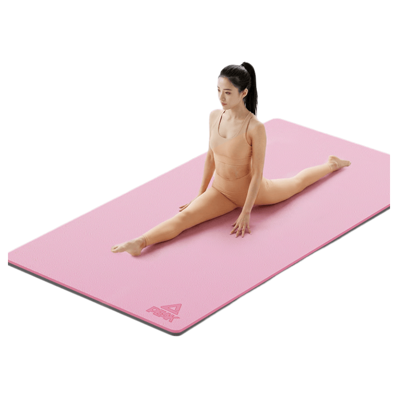 PEAK Yoga Mat, Two-Tone, Extra Wide, Non-Slip, Shock-Absorbing, Soundproof, for Men And Women, Home Use, Professional Fitness, Exercise, Dance Mat
