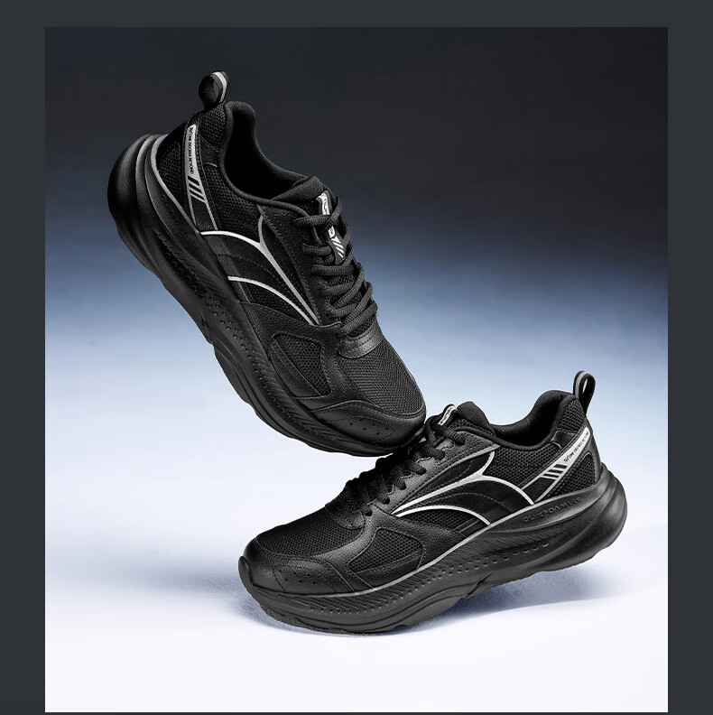 361° Xingyue 1.5 Men's Sports Shoes Summer Breathable Lightweight Shock Absorption Running Shoes Wide Fit Commuter Shoes 672632225-1 19