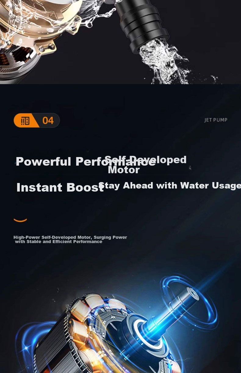 Delixi 304 Stainless Steel Intelligent Frequency Conversion Jet Pump Corrosion Resistant Rustproof Quiet Fully Automatic Household Irrigation Well Water Pump 14