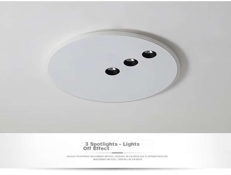 Dengling Full Spectrum Eye Protection Blue Light Blocking LED Ceiling Light Minimalist Creative Bedroom Study Dining Room Non-Main Lighting Fixture 17