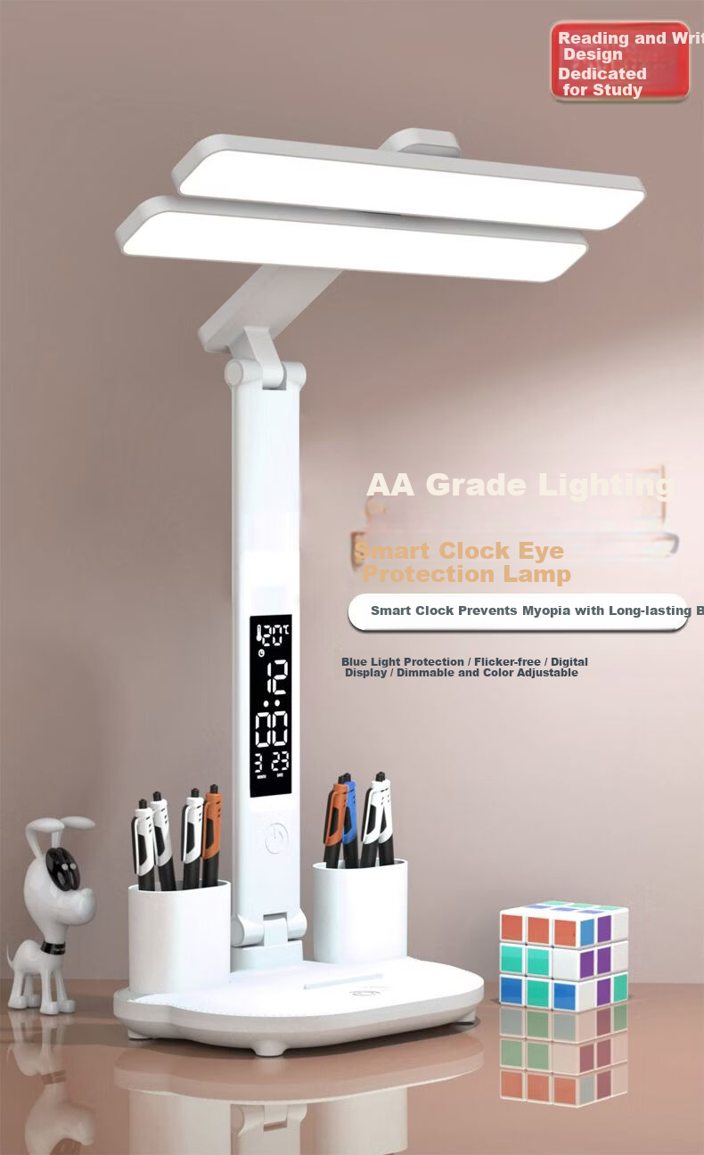 Nando Eye Protection Desk Lamp Non-Rechargeable Plug-in Student Dormitory Children's Study Reading Light 1