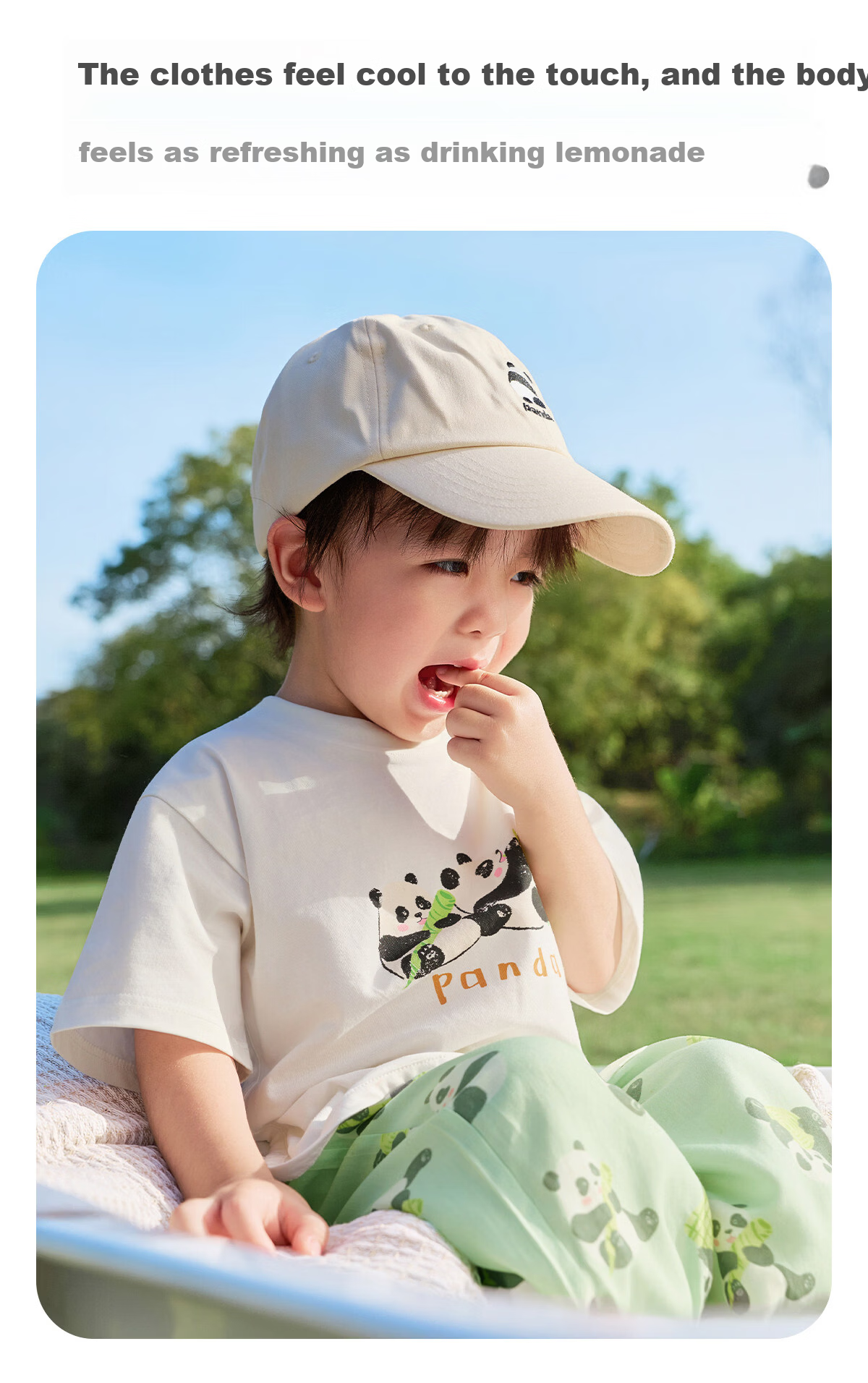 JOYNCLEON Baby Short Sleeve Set Boys and Girls Summer Long Pants Children's Thin Summer Two-Piece Outfit jtz205682 6