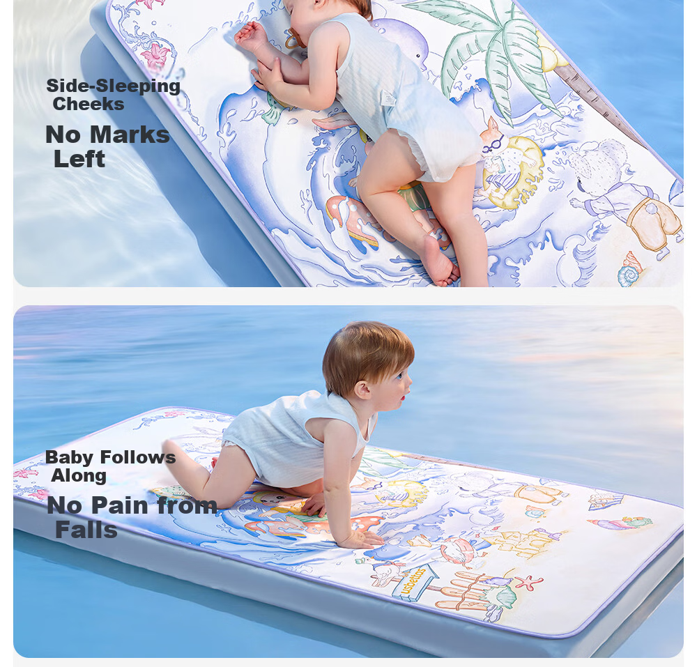 Betis Baby Cooling Mat Soft Breathable Ice Thin Pad Toddler Kindergarten Nap Mat Summer Party 120*65cm 20