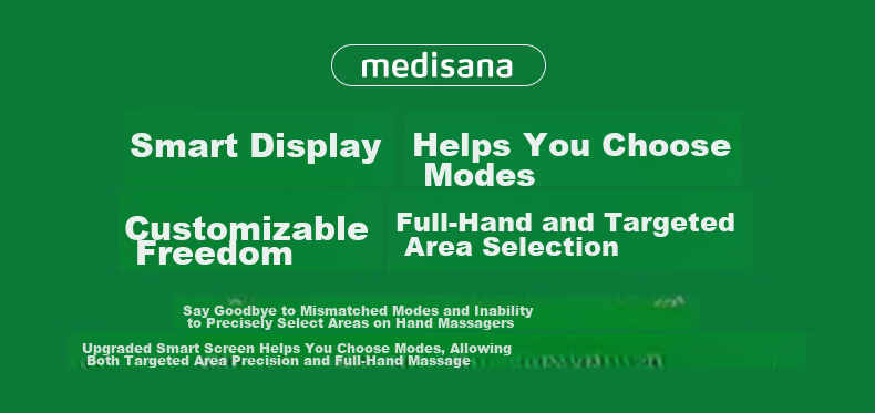 MEDISANA German Hand Massager with Heat Therapy for Fingers, Joints, Wrist, Tendon Sheath Massage, Palm Kneading And Warming, Practical Gift for Mother, Boyfriend, Girlfriend, Father's Day 8