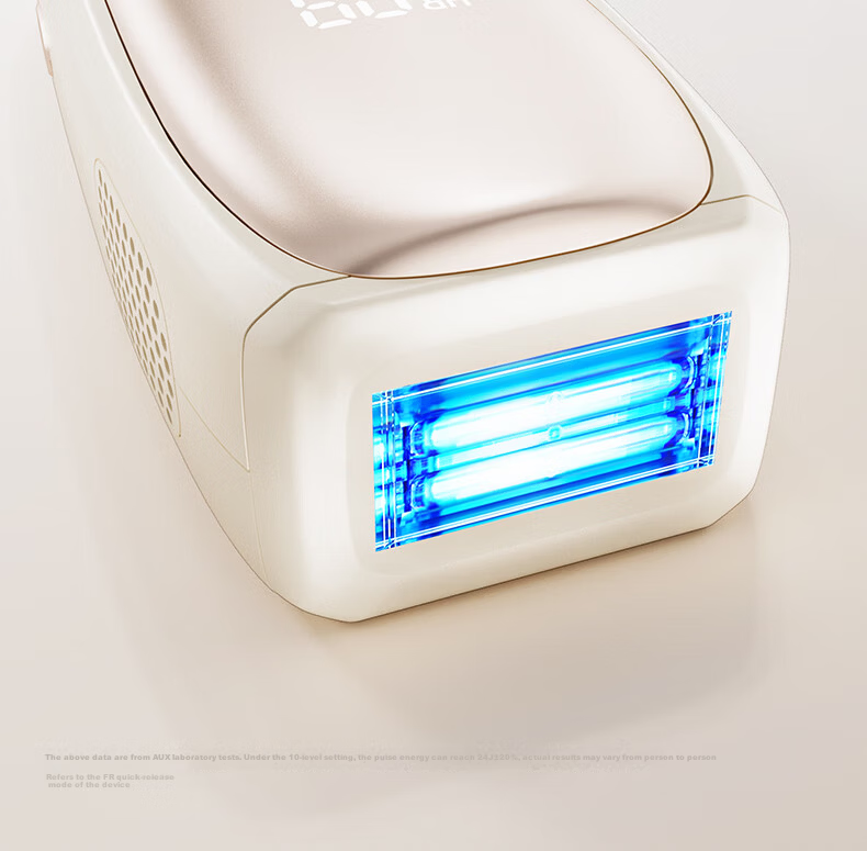 AUX Hair Removal Device Dual Lamp Sapphire Ice Point Full Body Underarm Private Use Home ProMax 24J Valentine's Day Gift High Power 2