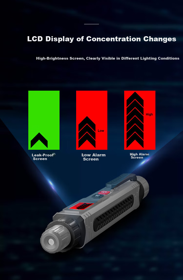Aikes Combustible Gas Leak Detector Gas Alarm Natural Gas Leak Detector Gas Detector Combustible Gas Alarm 5