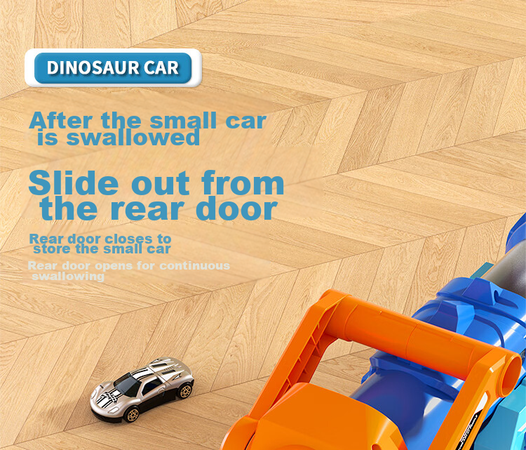 AoZhiJia Children's Toy Car Boys 3-6 Years Dinosaur Launch Transforming Alloy Car Model Birthday Gift 11