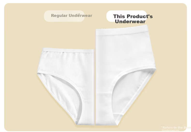 Kangaroo Doctor Disposable High-Waist Maternity Women's Underwear Daily Use Sterilized Individually Packaged XXL Size 4 Pieces 4