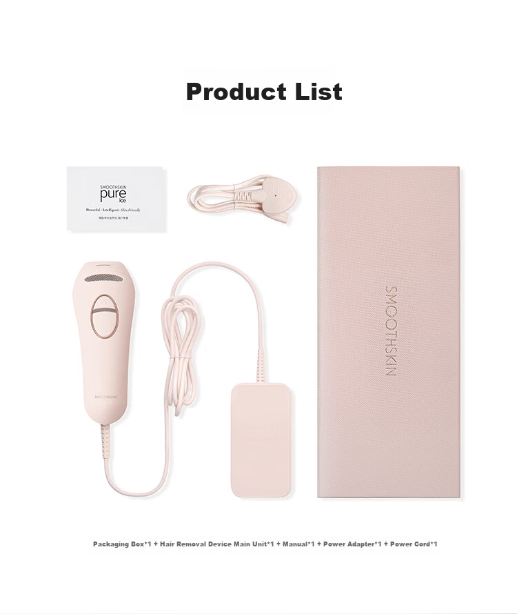Mujin ICE Sapphire 3-in-1 Hair Removal Device - Painless Ice Point Intelligent Skin Analysis for Full Body, Private Areas, and Underarms - Effective on Coarse Beard Hair - Price Guaranteed for 618 13