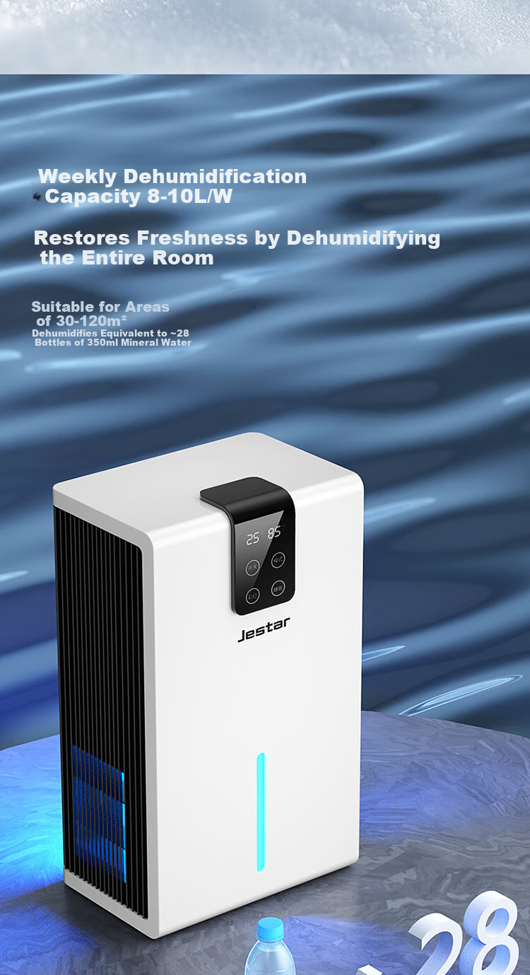 Jiesida Dehumidifier Air Purifier Dual-Core Industrial Basement Moisture Absorber Drying Machine 6