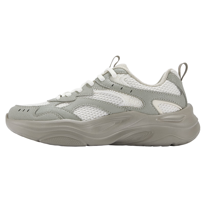 361° Women's Sports Shoes Summer Breathable Thick Sole Commuter Casual Retro Dad Sneakers 682616781-3