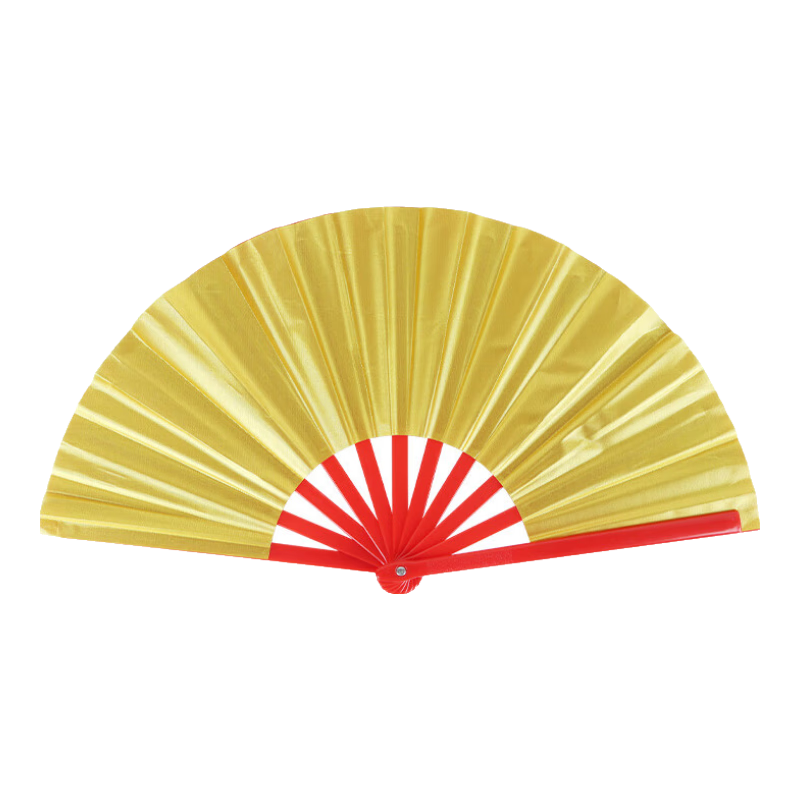 Jidukongjian Kung Fu Fan, Folding Fan 8 Inches, Tai Chi Ringing Fan, Martial Arts Performance Dance Fan, Birthday Gift for Parents, Chinese Style