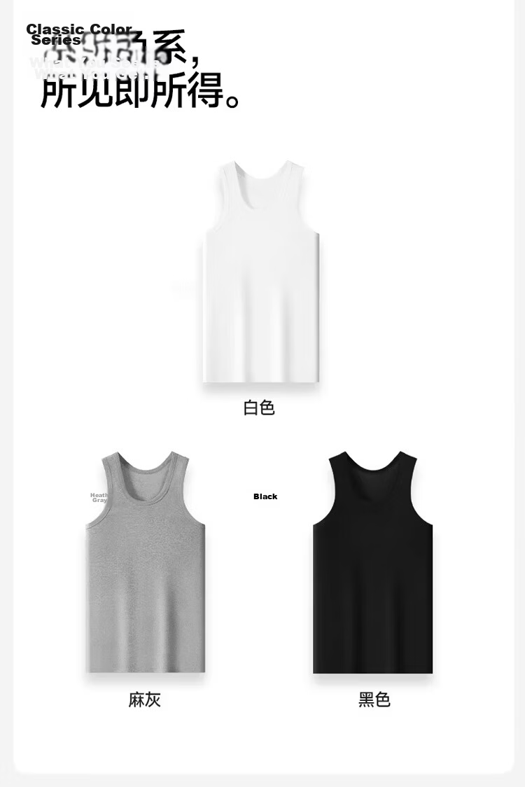 Miiow Men's 2-Pack Plus Size Cotton Sleeveless Tank Tops Loose Fit Extra Large Summer Sports Vests 1 White 1 Gray 17