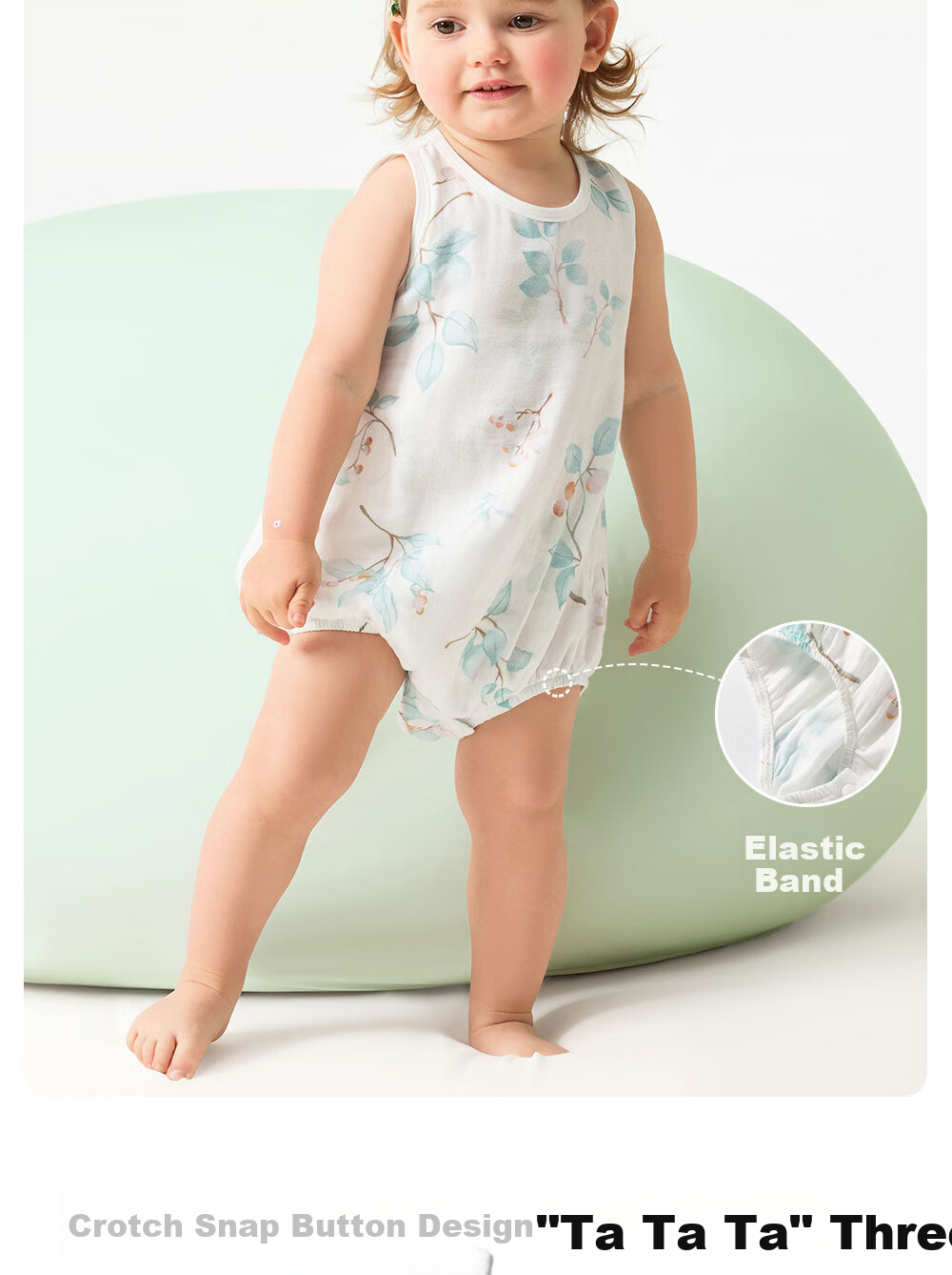 Betis Baby Bellyband Infant Vest Summer Clothing Gauze Half-back Shirt Newborn Toddler Stomach Protector 10