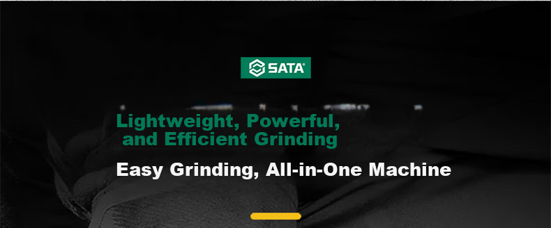 SATA Electric Angle Grinder Cutting Machine Household Polishing Hand Grinder Multifunctional D05724 Metal 13
