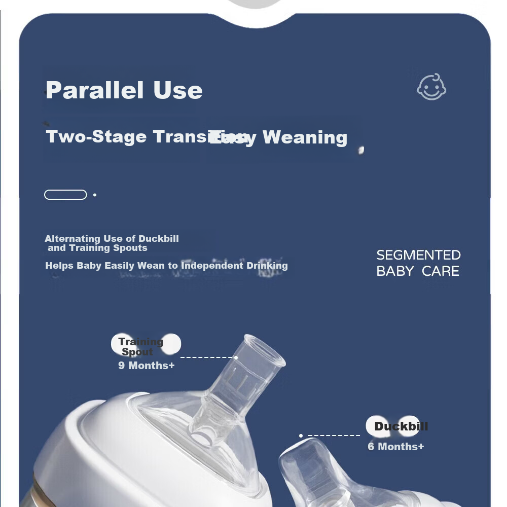 BAYTIM Compatible Hegen Gravity Ball Bottle Accessory Nipple Gravity Ball Straw Accessory with Original Nipple 5