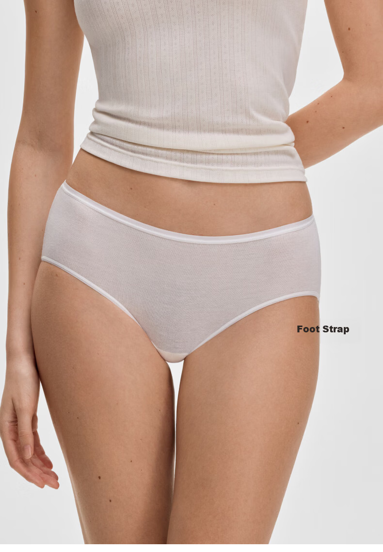 Bananain 520C Women's Disposable Underwear EO Sterilized No Wash Daily Use Travel Antibacterial Individually Packaged Triangle 7 Pieces 11