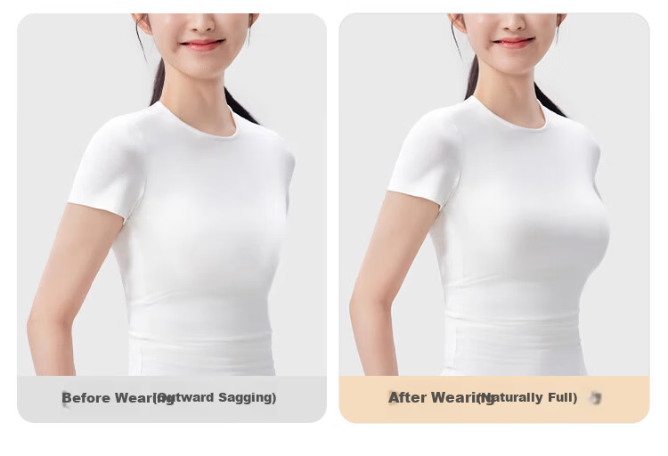 SBEAUTY 2.0 Aloe Mango Cup Double Buckle Push-Up Breast Pads Elf Ear Women's Dress Nipple Covers Thin Cup F 13