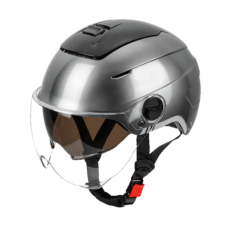 Lyevre Electric Bike Helmet Unisex Summer Safety Cap Electric Scooter Motorcycle Four-Season Universal Sunproof Rainproof Lightweight Half Helmet 3C Certified