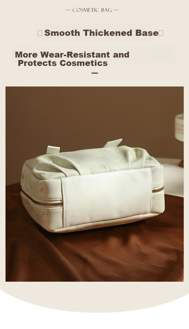 LOHO Travel Makeup Bag Portable Women's 2026 New High-Value Large Capacity Toiletry Skincare Storage Pouch Box Bag 11