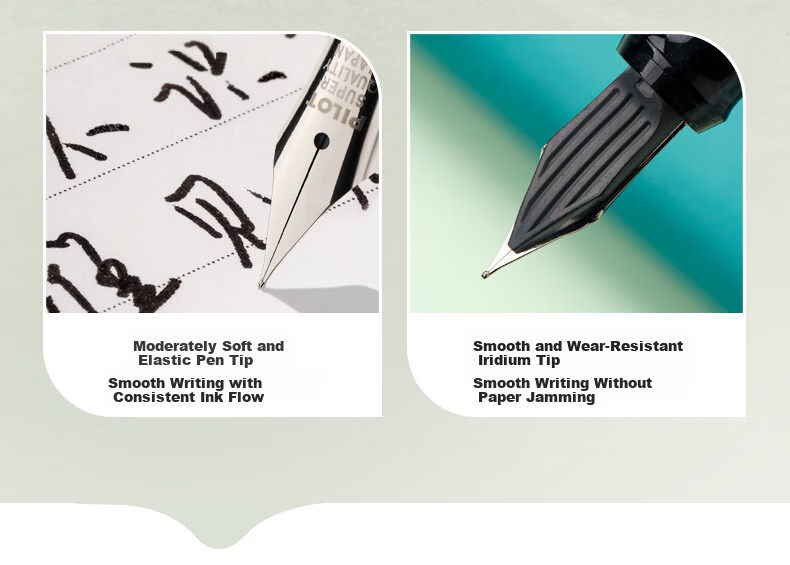 PILOT LIGHTIVE City Rhythm Series Fountain Pen Student Birthday Gift Adult Portable Signature Calligraphy Pen P-FLT24-1-CLYF F Nib Clay Color 4