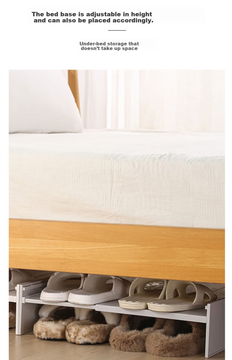 Hakkai Bird Expandable Shoe Cabinet Layered Divider Double-Layer Shoe Storage Rack Organizer Internal Shelf Partition 11