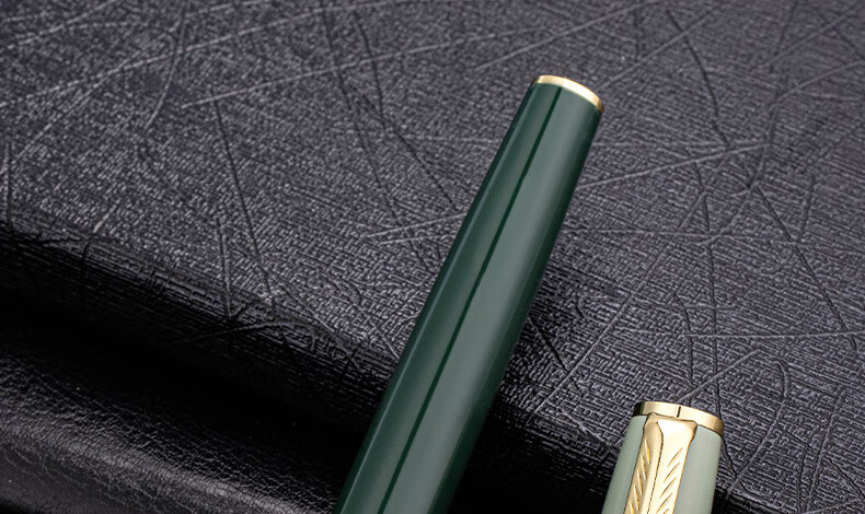 HERO Ballpoint Pen E609 Daily Writing Business Practice Grade 3 Primary and Secondary School Unisex Signature Pen Gold Clip Chen Wine Red Deluxe Edition 17
