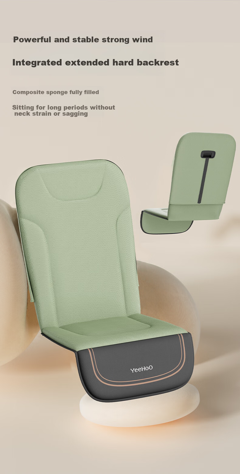 YEEHOO Youxing Baby Stroller Lightweight High-View Shock-Absorbing Reclining Seat Gravel Gray 6