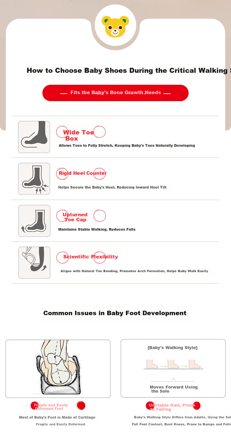 MIKIHOUSE Antibacterial and Antiviral Upgraded Toddler Walking Shoes Children's Health Shoes Multi-color 13.5cm 2