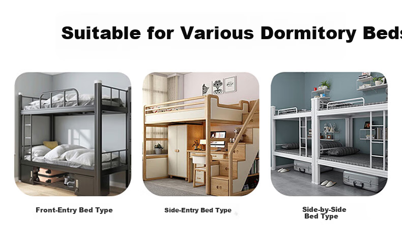 YANYANGTIAN Student Dormitory 100% Blackout Integrated Bed Curtain Mosquito Net for 0.9m Bed [Suitable for Bunk Beds] 15