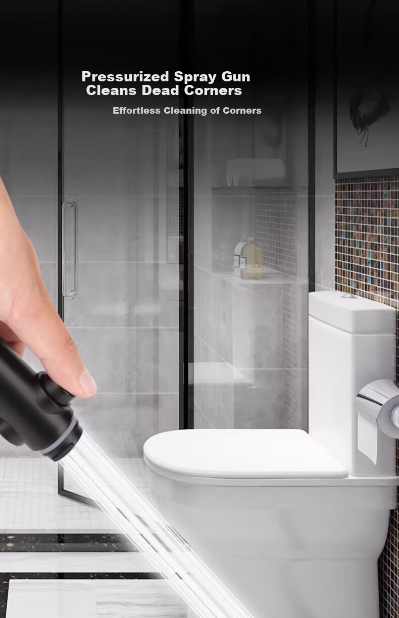 Baihan High-Pressure Shower Head Set with Powerful Water Flow, Filter, Multifunctional Handheld Bathroom Showerhead 21