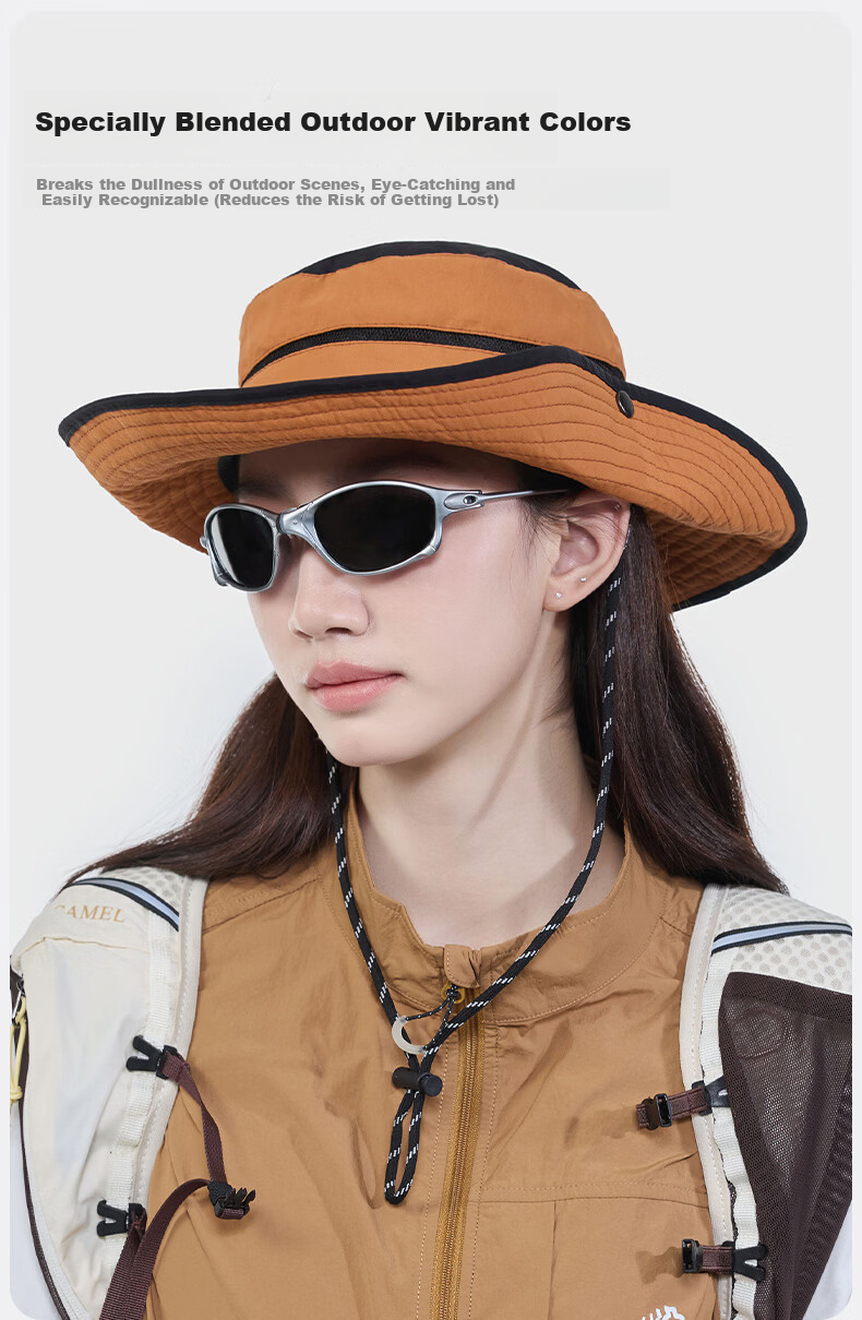 MISSION UV Sun Protection Hat for Women Summer Outdoor Hiking Sunshade Fisherman Hat Face Cover UV Protection Cap 4