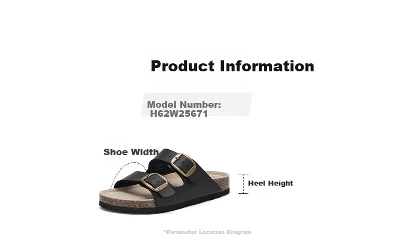 Hotwind Birkenstock Women's Summer New Fashion Versatile Commuter Cork Sandals Beach Slippers for Women 11