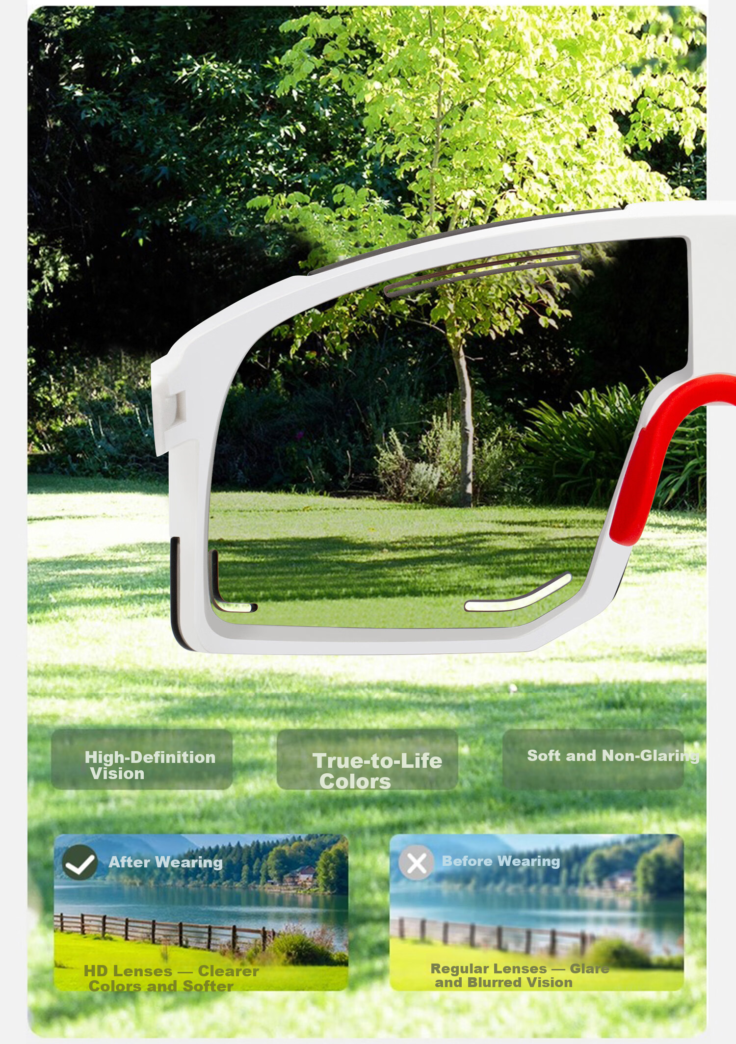 FENCHI Youth Cycling Goggles Windproof UV Protection Outdoor Sports Glasses Kids Spring Autumn Sun Protection Sunglasses 18
