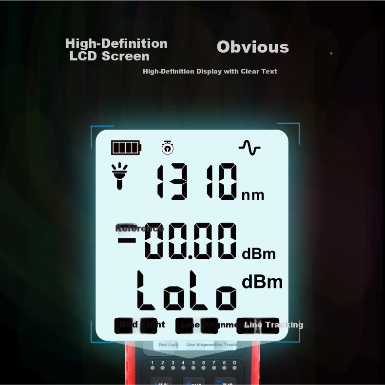 Smart Mouse NF-908 Fiber Optic Power Meter with Red Light Integrated High-Precision Red Light Pen Network Cable Pairing and Wire Sequence Testing Function 10