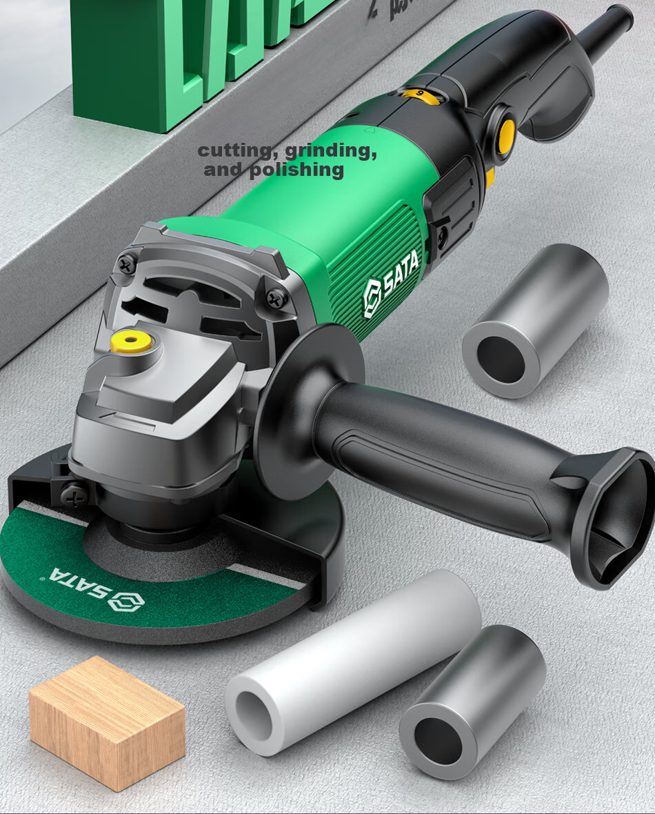SATA Adjustable Speed Angle Grinder D05725 High Power Household Metal Cutting Polishing Grinding Machine 2